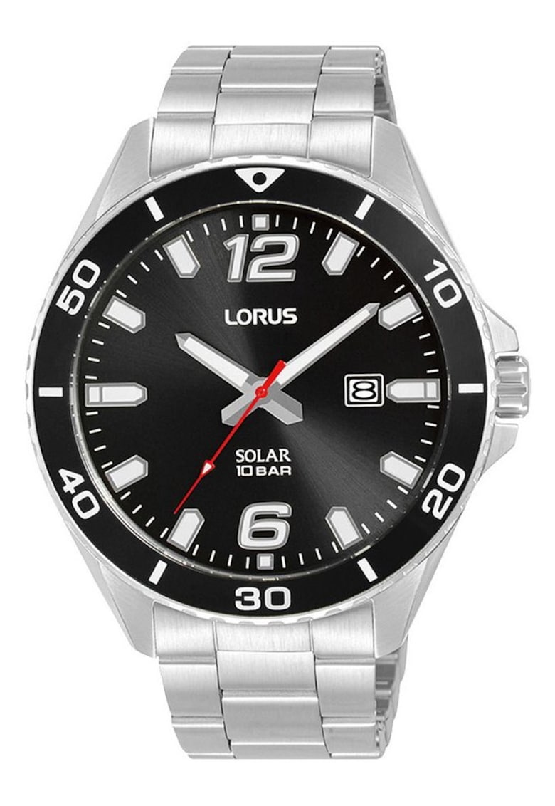 Ceas barbatesc - Otel - Argintiu - Universal