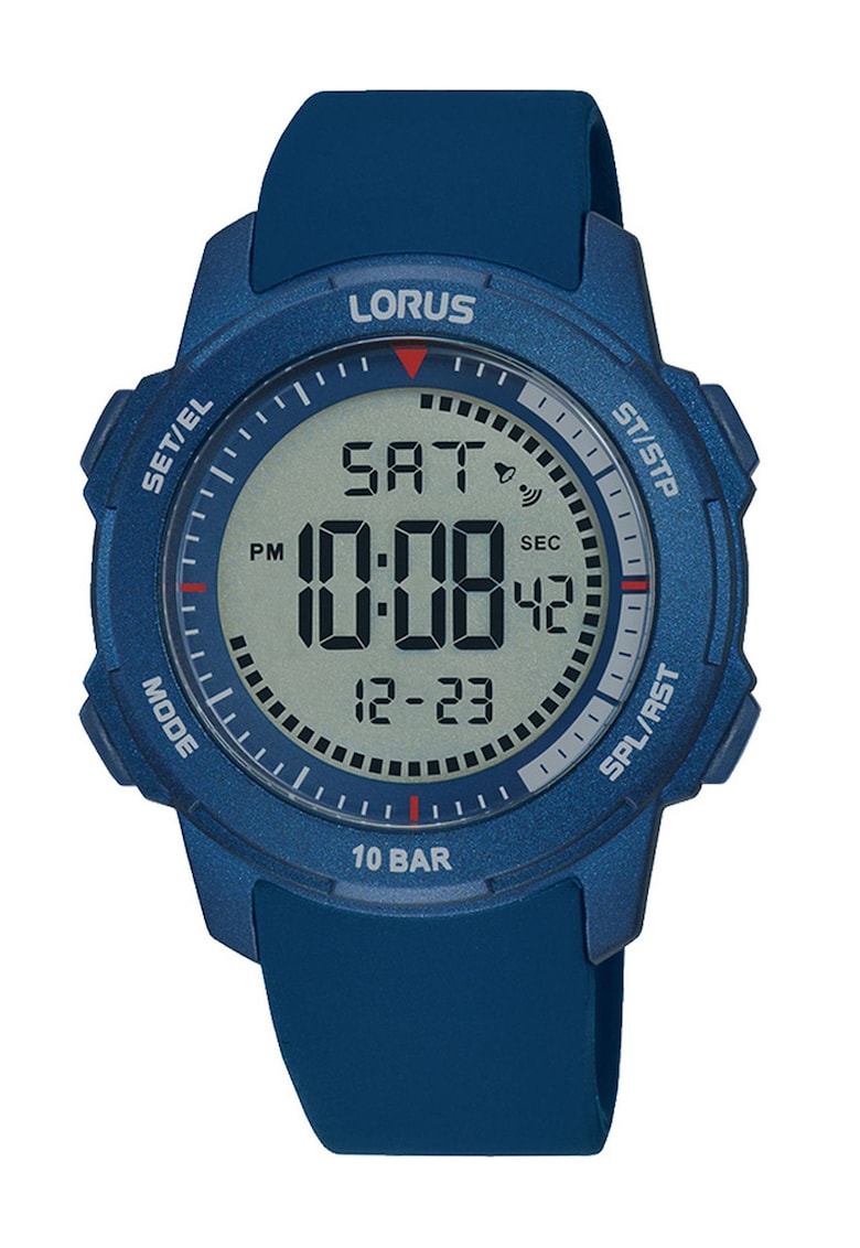 Ceas Sport R2373PX9 - Digital Quartz - Rezistent la Apa 10 ATM - Curea Cauciuc Albastru