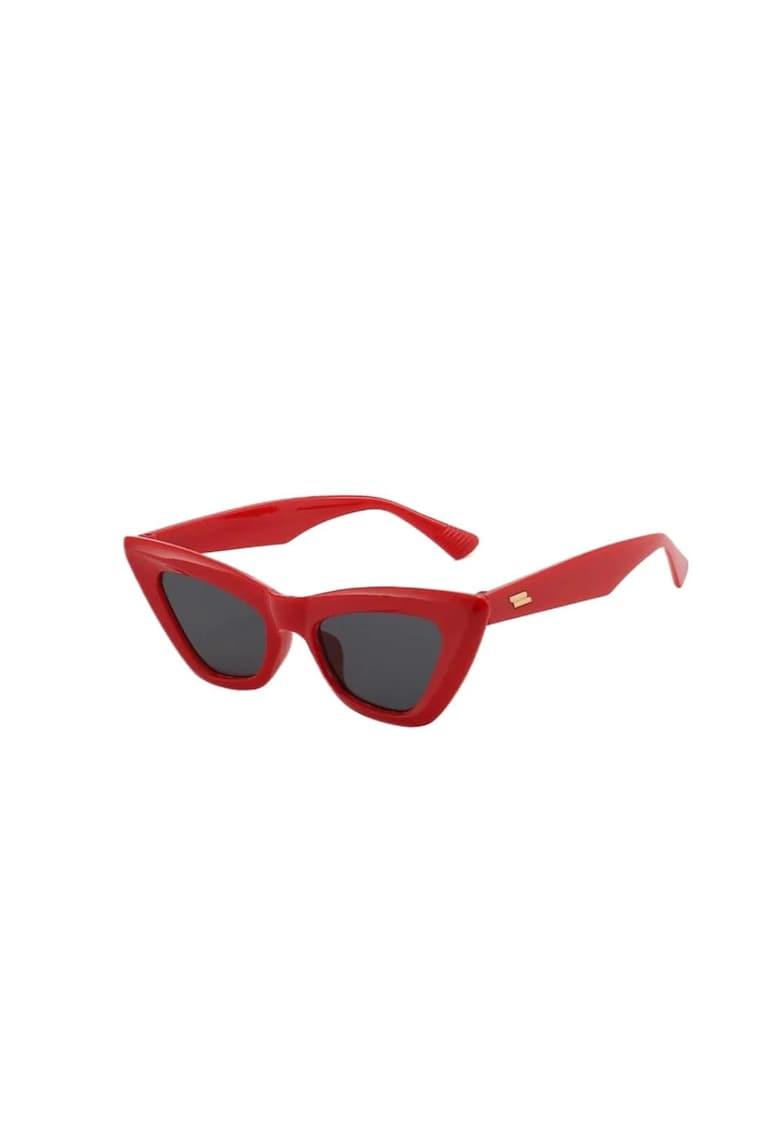 Ochelari de soare - rosii - cat-eye - Sakse C1