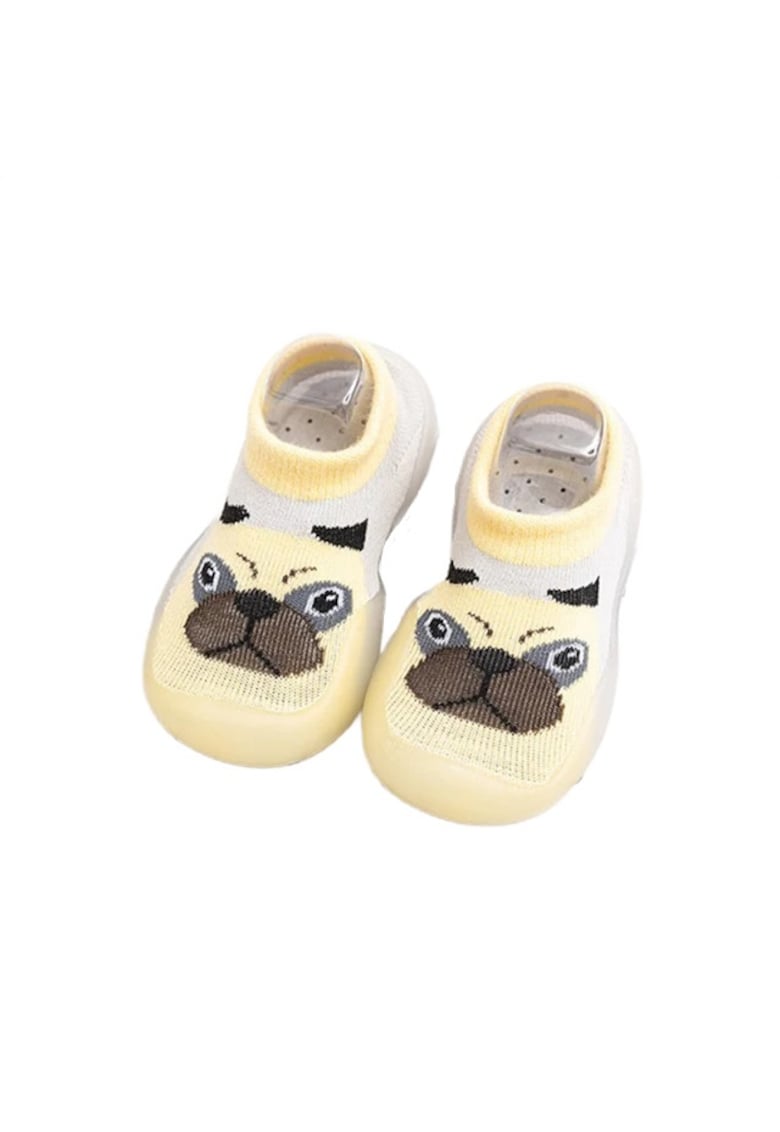 Botosi Model Doggye - Talpa Antiderapanta - Textil - Baieti - Multicolor