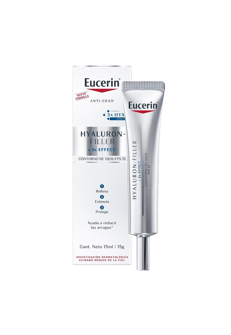 Crema pentru conturul ochilor cu efect triplu anti-imbatranire Hyaluron Filler 3 X Effect 15 ml