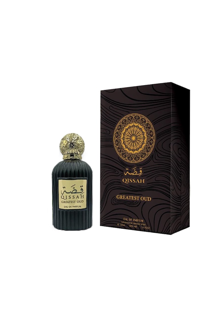 Apa de parfum arabesc - QISSAH GREATEST OUD - Barbati - 100 ml