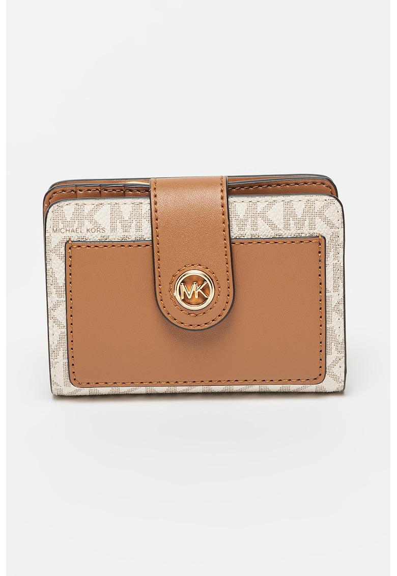 Michael Kors Кожено портмоне с монограм за Жени Michael Kors Кожено портмоне с монограм за Жени