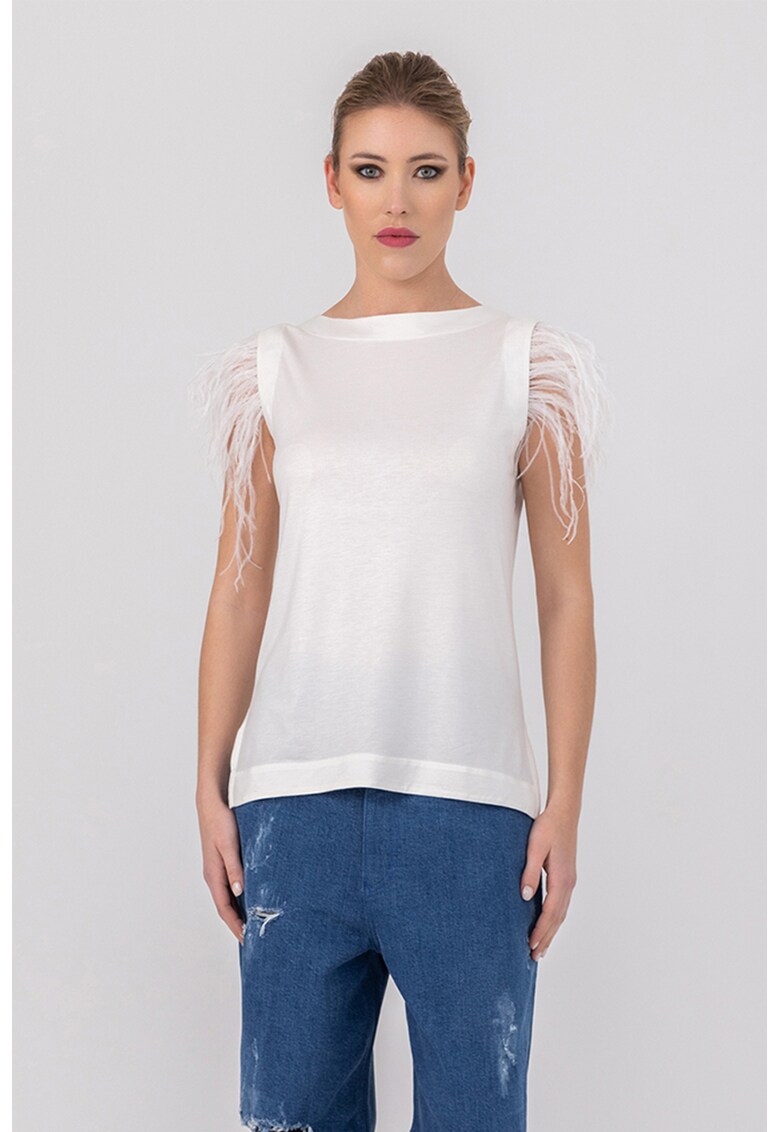 Top cu aplicatii cu pene Anabel