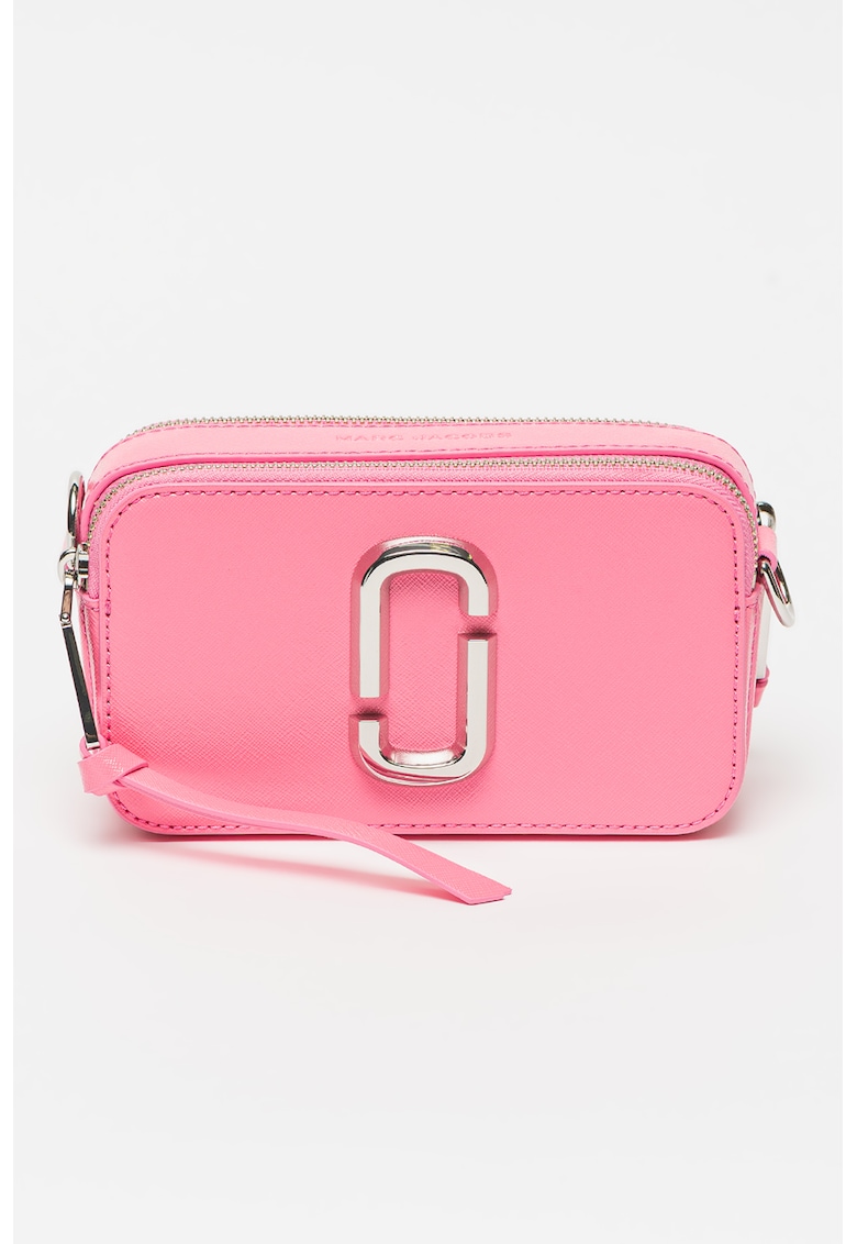 Geanta crossbody de piele cu fermoar