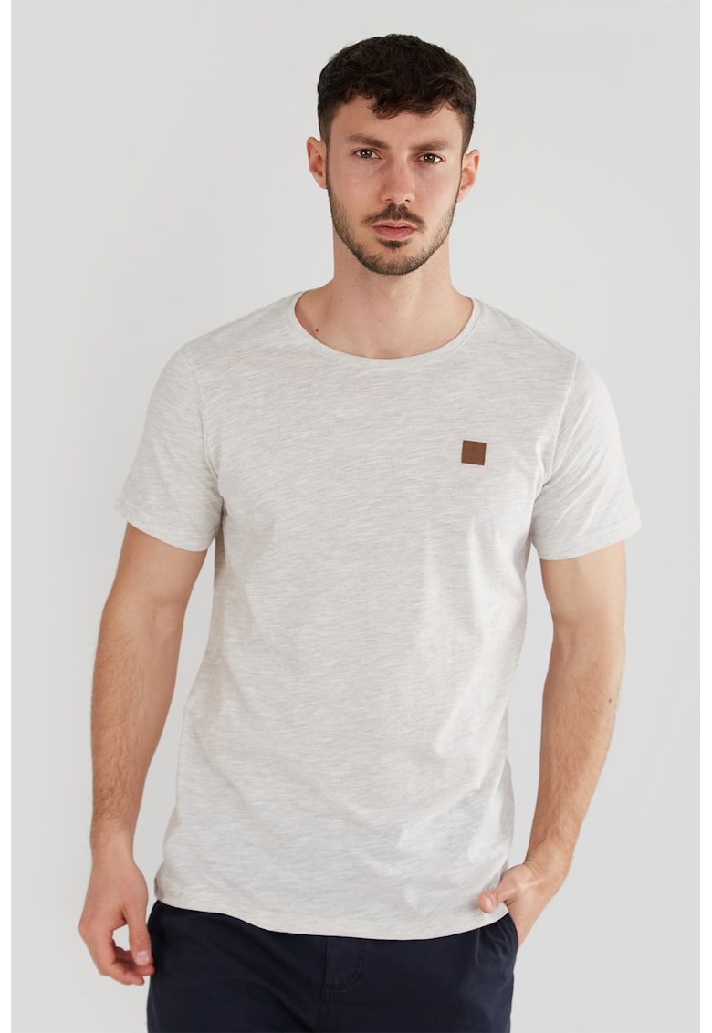 Tricou din amestec de bumbac cu decolteu rotund Jaggy