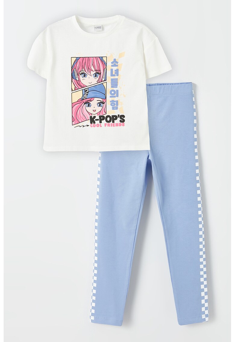 Set cu tricou si pantaloni - 2 piese