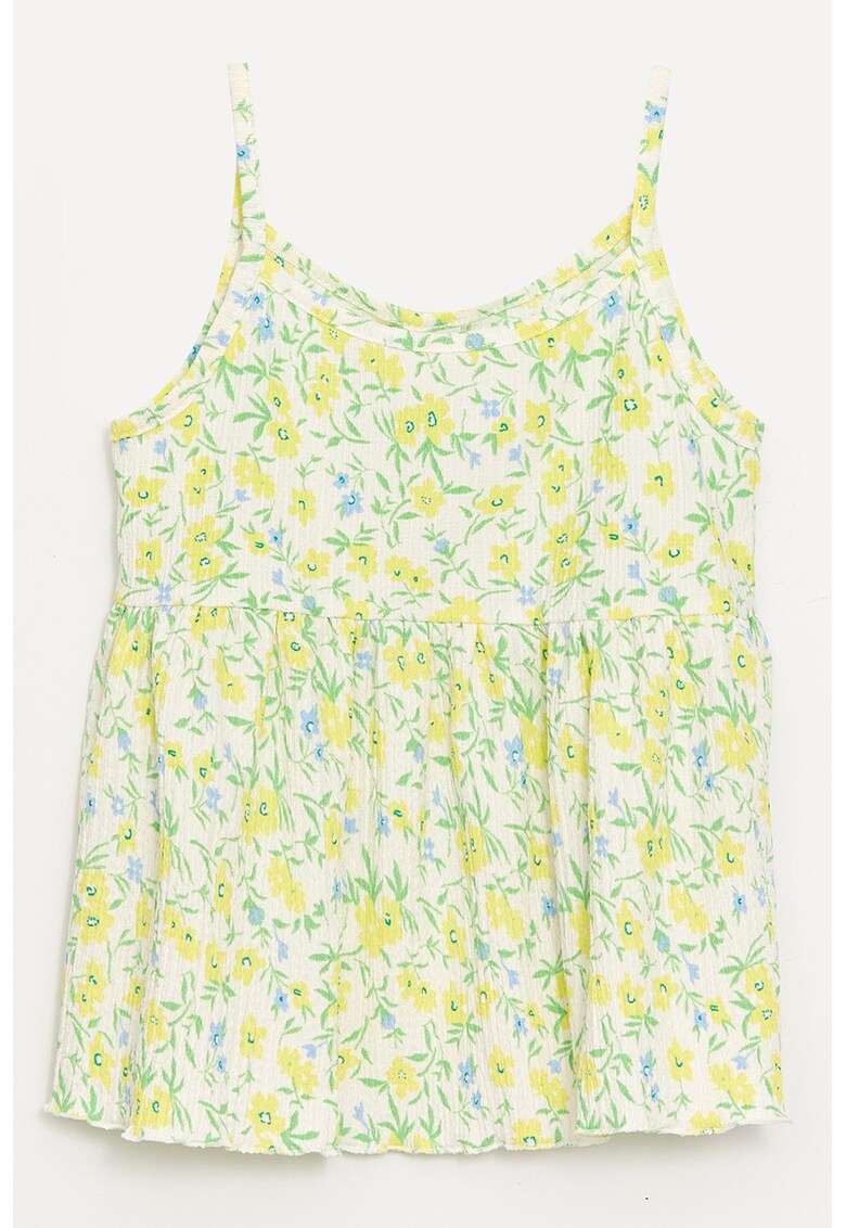 Top cu imprimeu floral