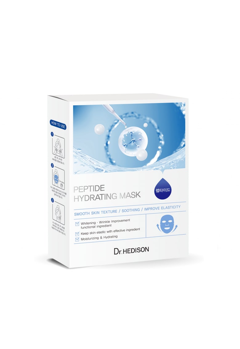 Masti pentru frunte si ochi Peptide Hydrating Mask 10 x 25 g