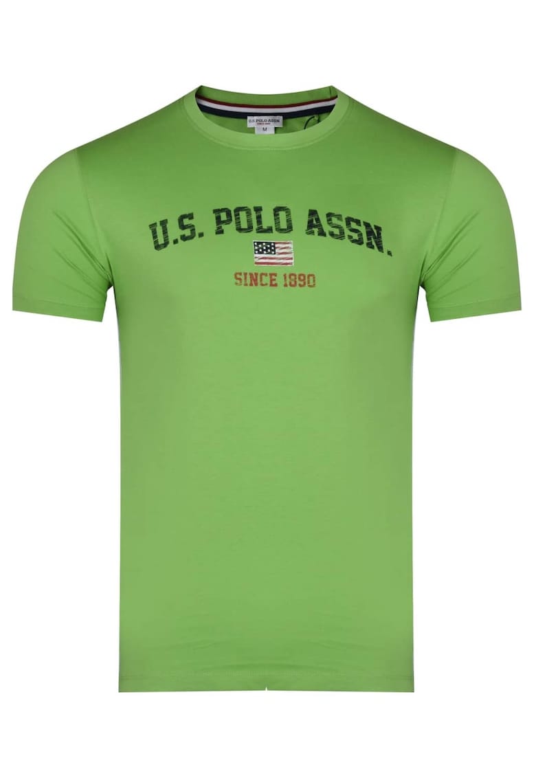 Tricou barbati Nick 100% bumbac - Verde