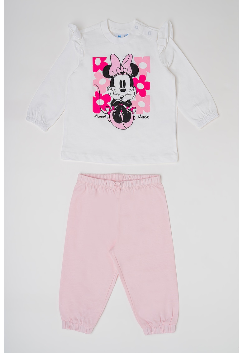 Pijama cu imprimeu Minnie Mouse