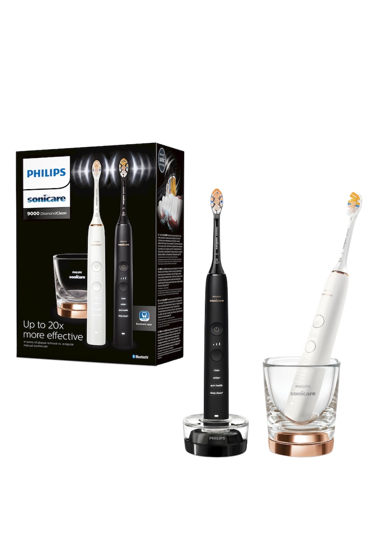 Set 2 periute electrice sonice DiamondClean 9000