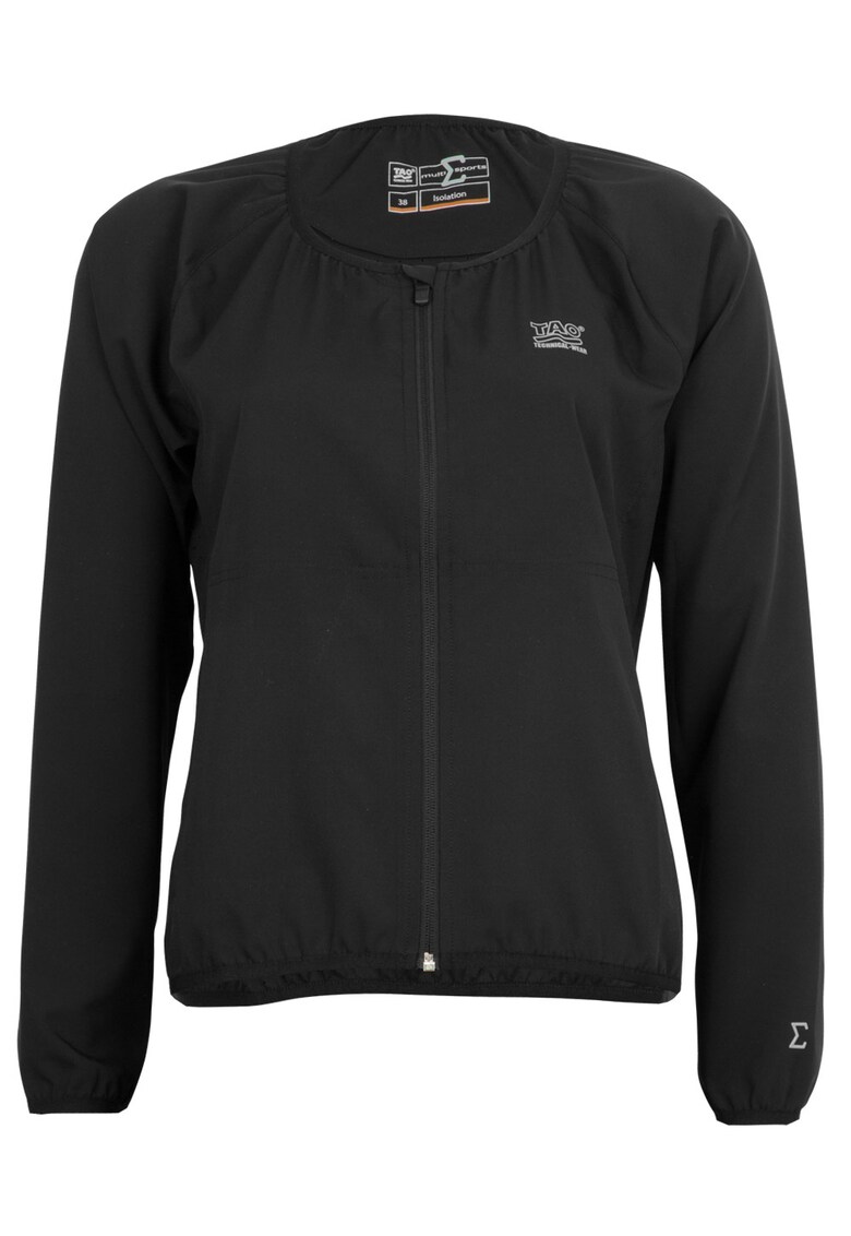 Jacheta cu fermoar si logo pentru alergare Urban