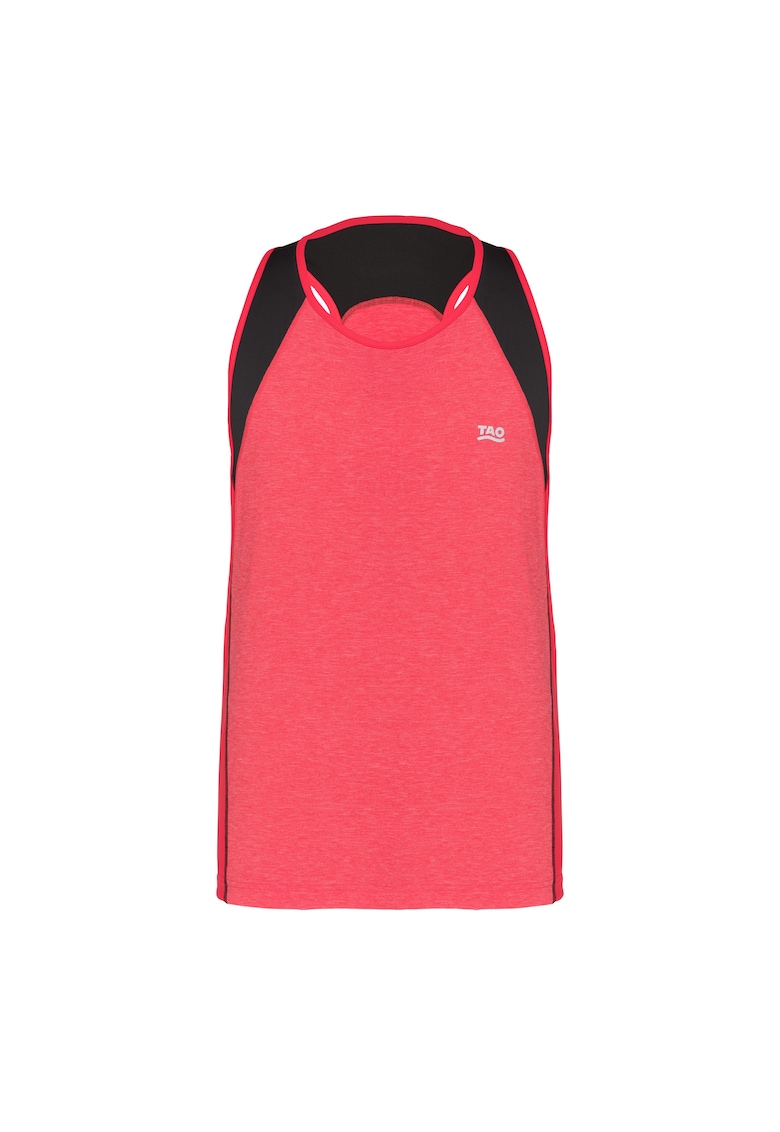 Top cu model colorblock pentru alergare Racer