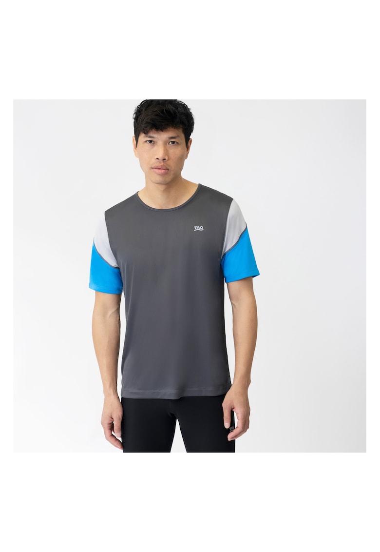 Tricou cu model colorblock pentru alergare Berlian
