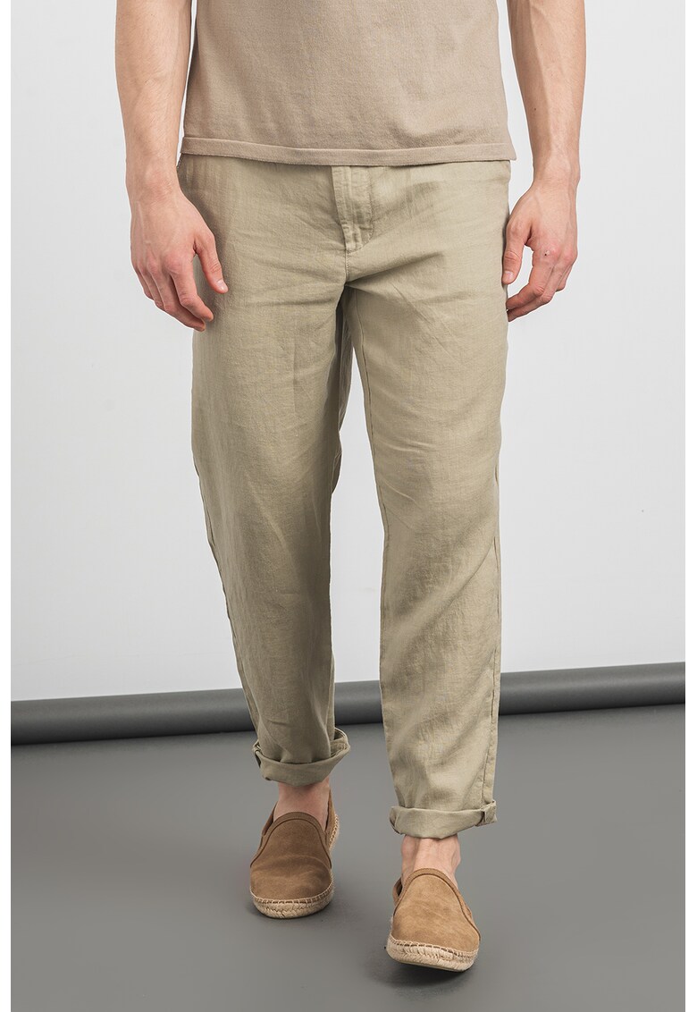 Pantaloni chino de in cu model uni