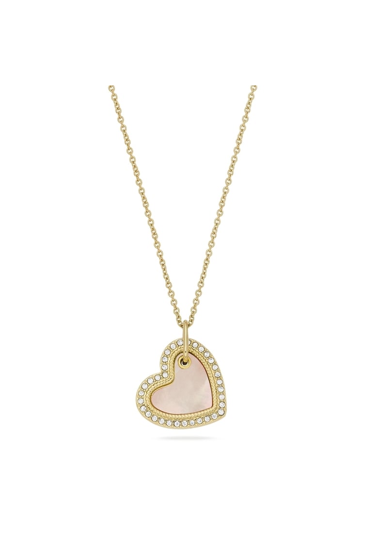 Colier Mother of Pearl Heart JOF00918710 - Auriu