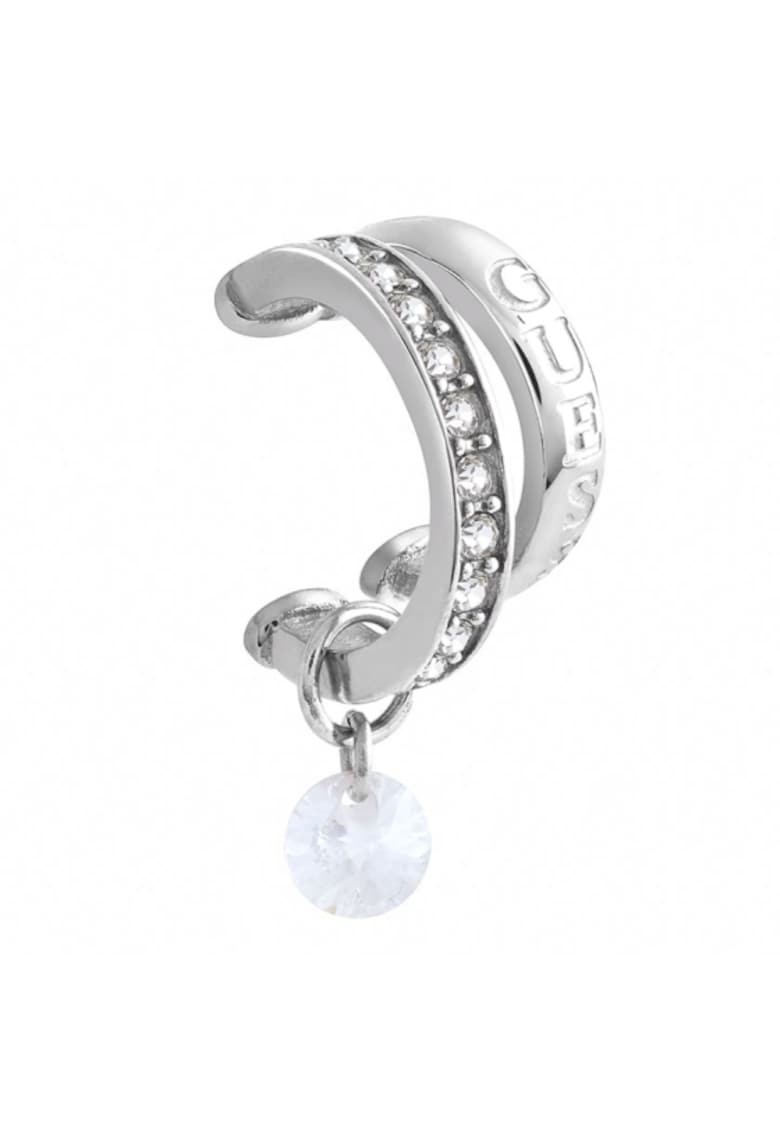 Cercel Crazy Earring cuff si cristale JUBE03294JWRHT-U - Argintiu