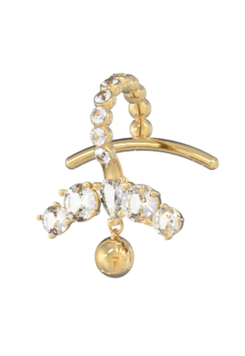 Cercel Crazy Earring cuff si cristale JUBE03295JWYGT-U - Auriu