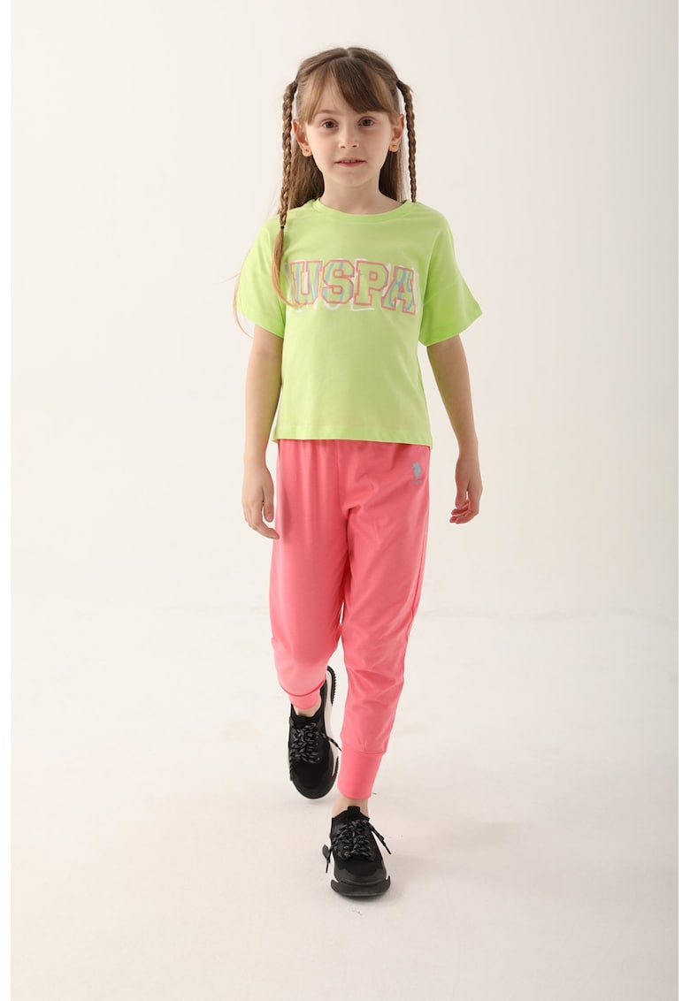 Set de imbracaminte cu imprimeu logo - 2 piese Set de imbracaminte cu imprimeu logo - 2 piese