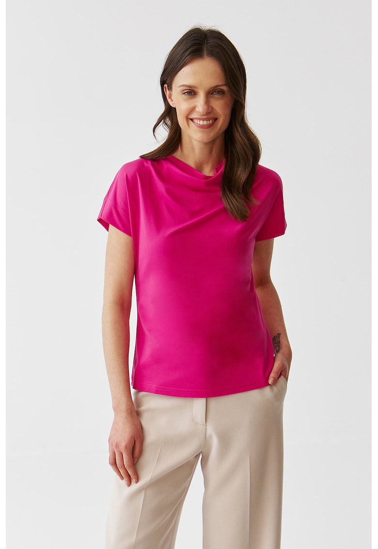 Bluza uni cu maneci cazute