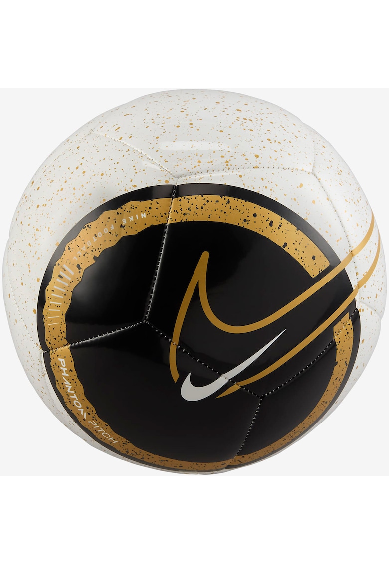 Minge fotbal Phantom - marime 5 - negru/alb