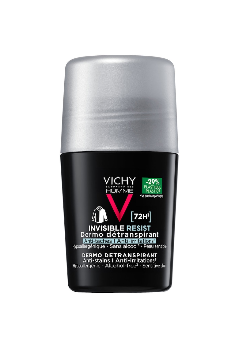 Deodorant roll-on antiperspirant 72H pentru barbati Homme anti-urme si anti-iritatii - 50 ml
