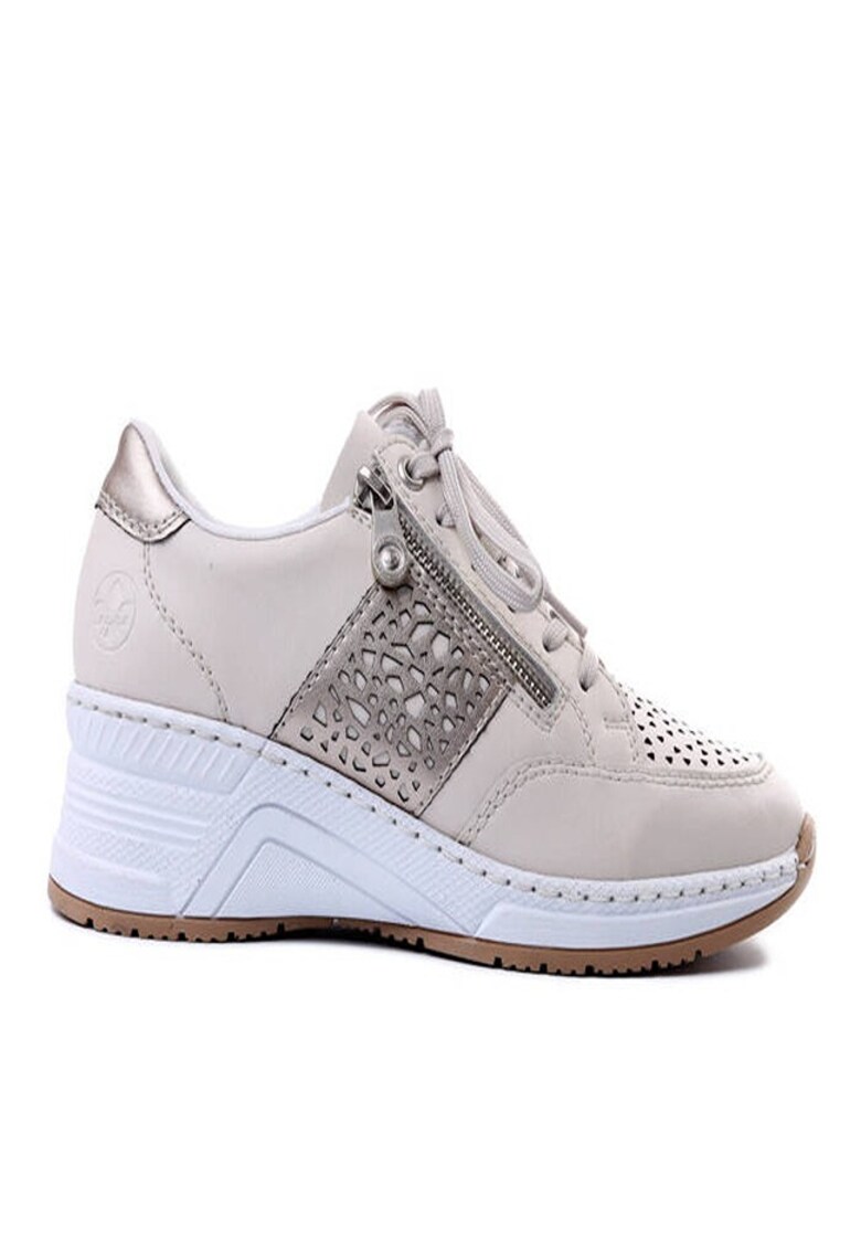 Pantofi dama - din piele naturala - bej - Bej Natural