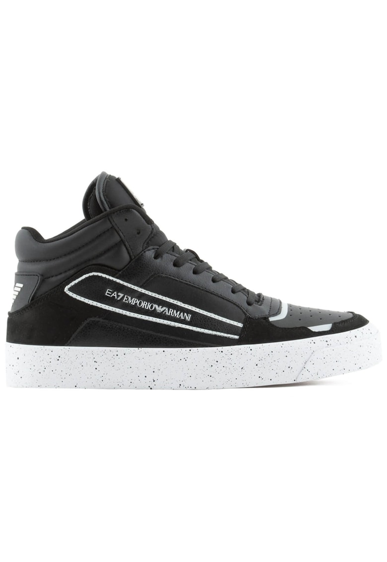 Pantofi sport EA7 Basked Retro 27661 - Negru