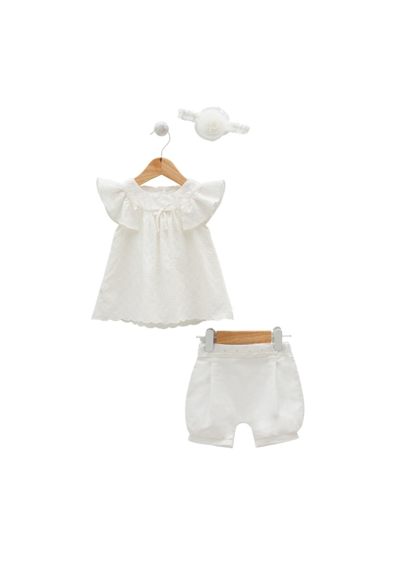 Compleu de vara - bebelusi -  3 piese - TKK8154