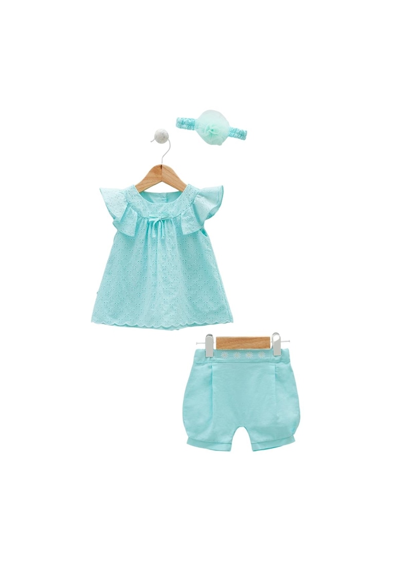 Compleu de vara - bebelusi -  3 piese - TKK8154