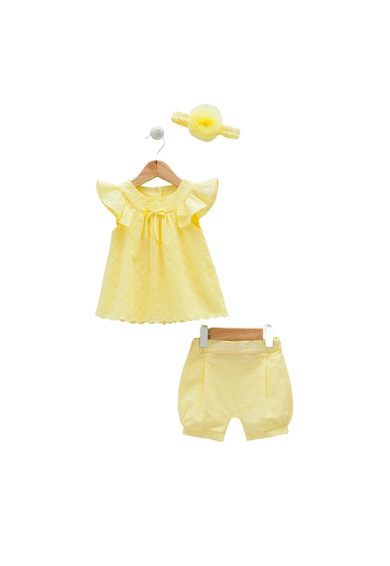 Compleu de vara - bebelusi -  3 piese - TKK8154