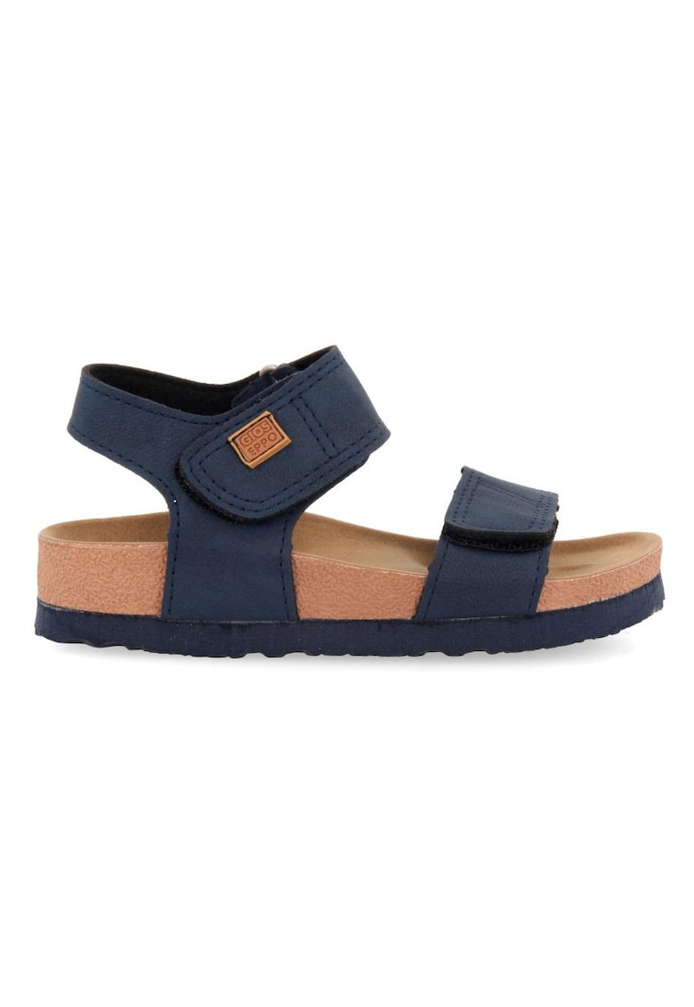 Gioseppo Sandale de piele ecologica cu velcro Tredegar - Bleumarin