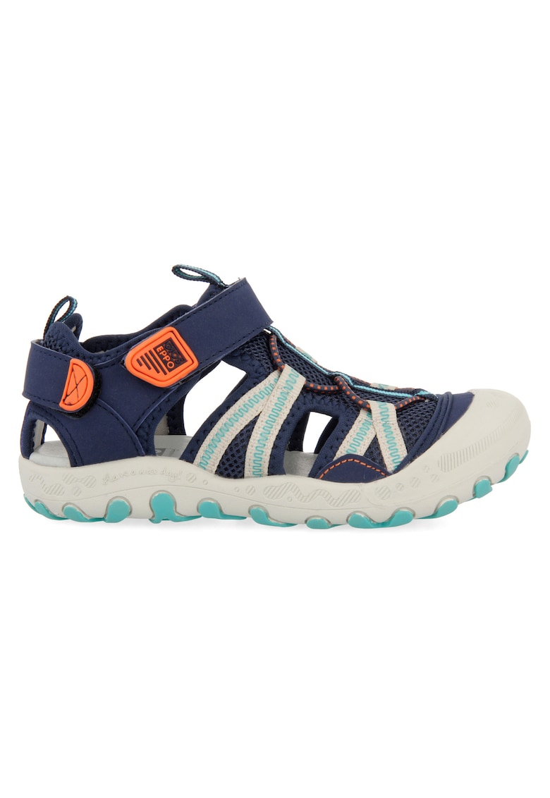Sandale cu detalii contrastante DEINZE 27707 - Bleumarin
