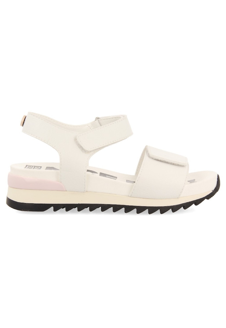 Sandale cu velcro Looe - Alb