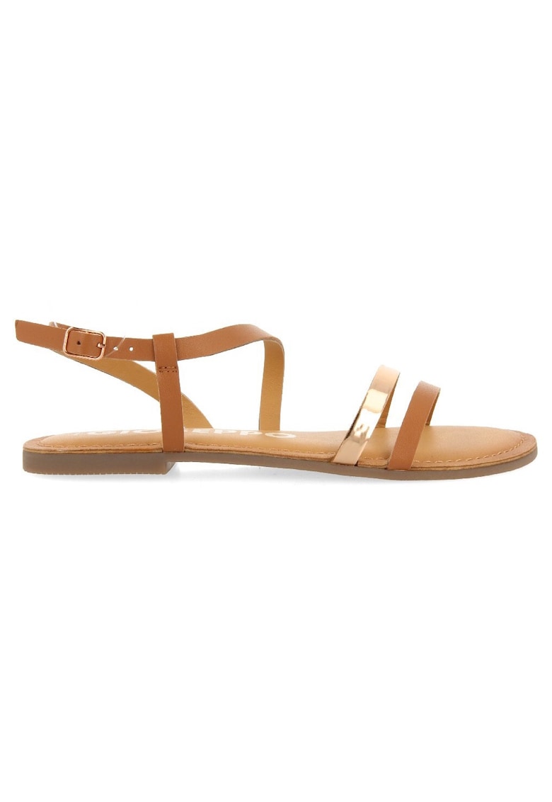 Sandale de piele Bargeme - Caramel