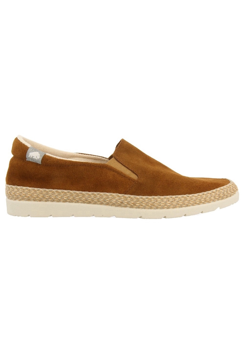 Gioseppo Espadrile de piele intoarsa Proger 28099 - Maro scortisoara