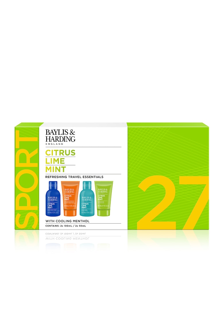 Set cadou pentru barbati cu Lime & Mint  100/100/50/50 ml