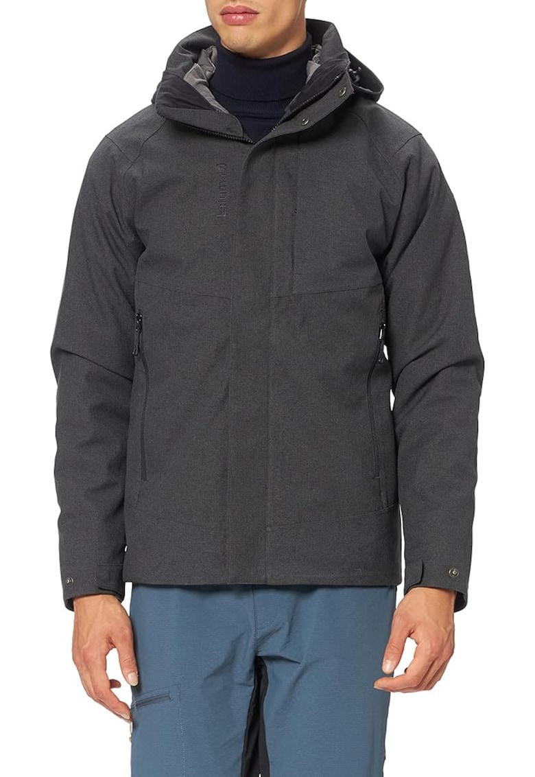 Geaca barbateasca Track 3in1 - Poliester - gri -