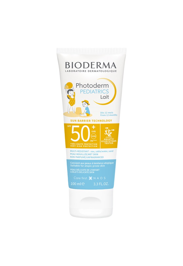 Lapte cu protectie solara Photoderm Pediatrics SPF 50+ pentru copii - 100 ml