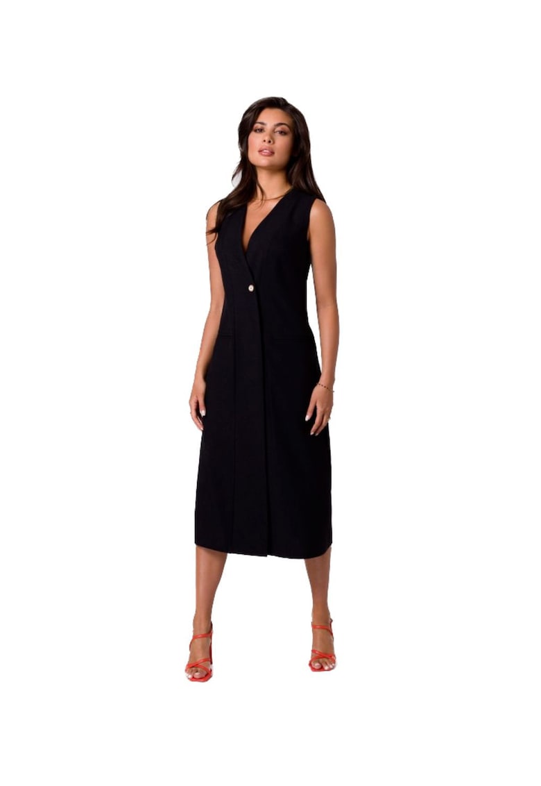 Rochie midi dama - Annaree - neagra -