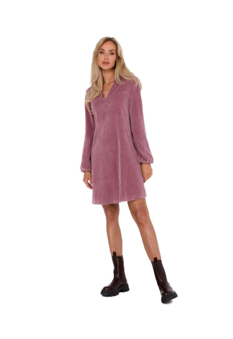 Rochie mini dama - Made of Emotion - Wonja - Roz