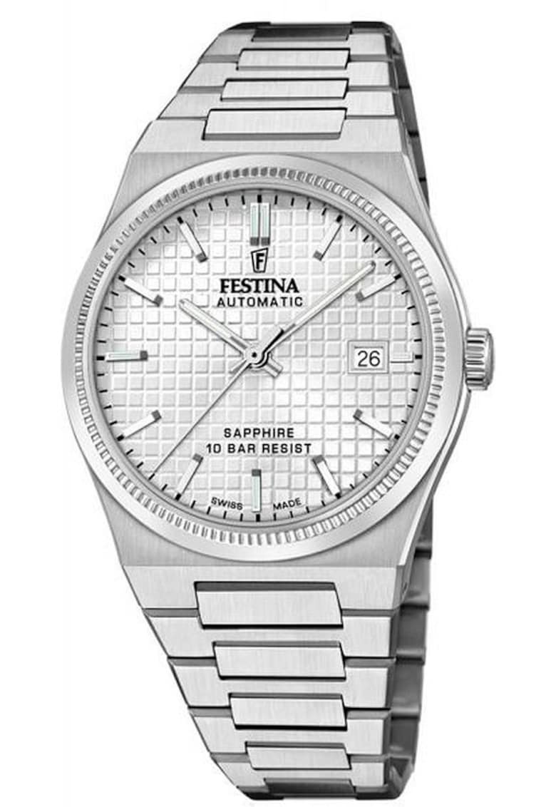 Ceas barbati - Inox/Otel - Argintiu