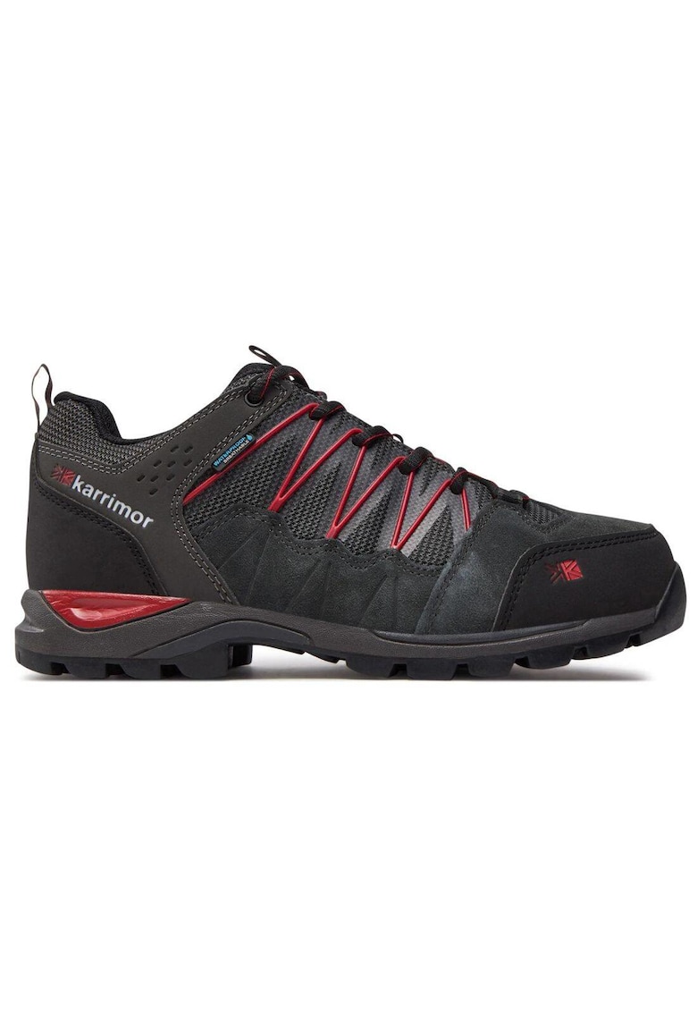 Pantofi trekking - piele Negru - Negru