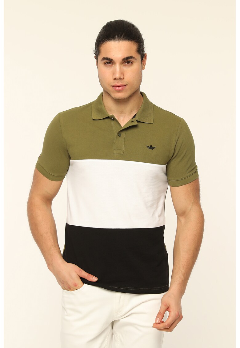 Tricou polo de bumbac Jamie