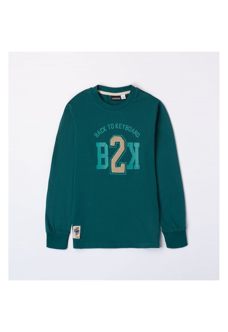 Bluza cu imprimeu pentru baiat - 0.7433 - Verde