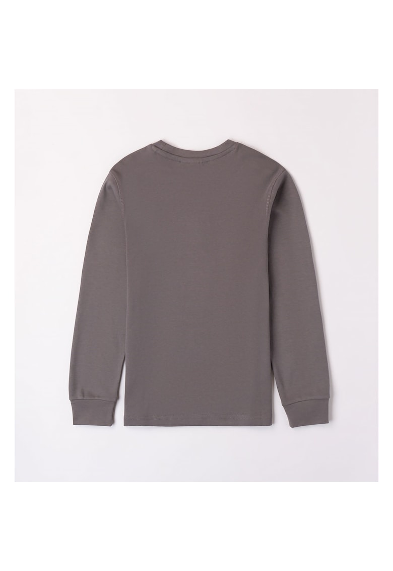 Bluza cu imprimeu pentru baiat - 0.7438 - Gri