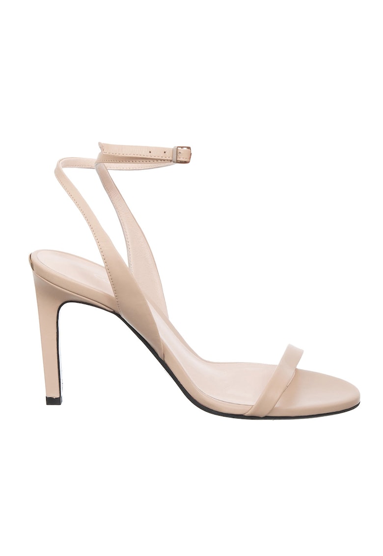 Sandale Dama - Piele Naturala - ZLN 0882 / Bej - Bej