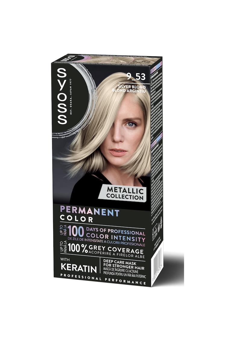 Vopsea de par Baseline Metallic Collection - 115 ml