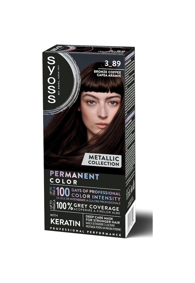 Vopsea de par Baseline Metallic Collection - 115 ml